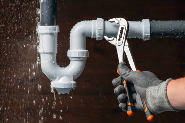 Professional Drain Cleaning technician working in Union, NH